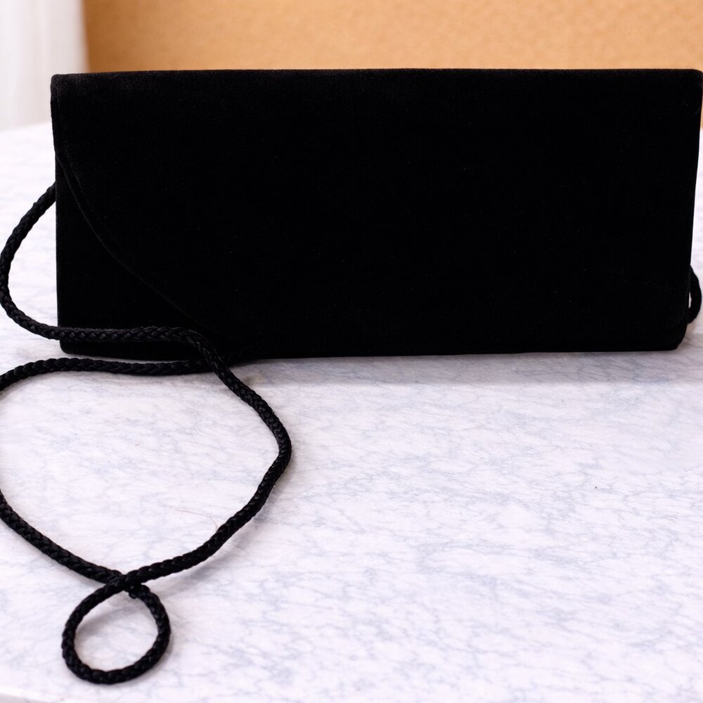 🖤 Elegant Black Clutch Bag – La Regale | Evening & Formal